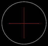 Illuminated Crosshair Pattern