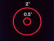 WideFinder28 reticle pattern