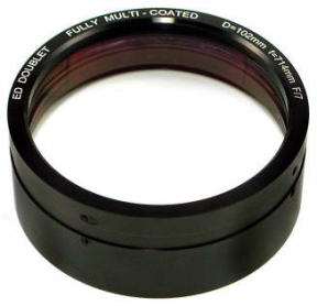 102mm F7 ED Doublet Apochromat Objective Lens w/cell